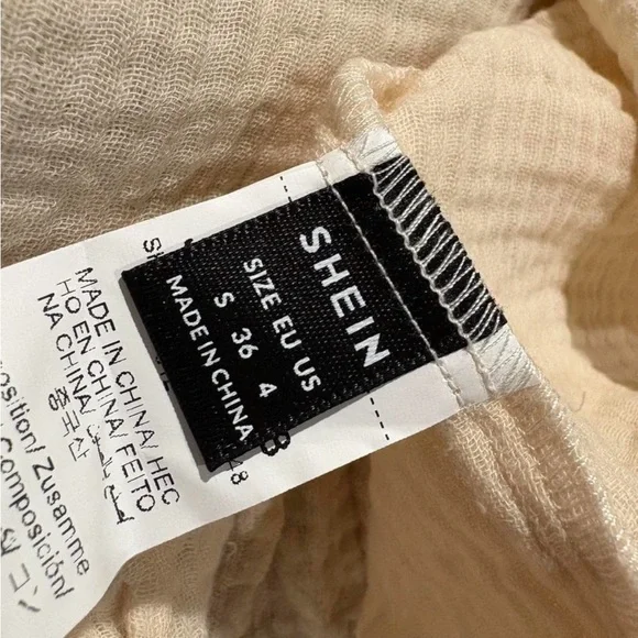 SHEIN Cream Dress - Picture 3 of 3